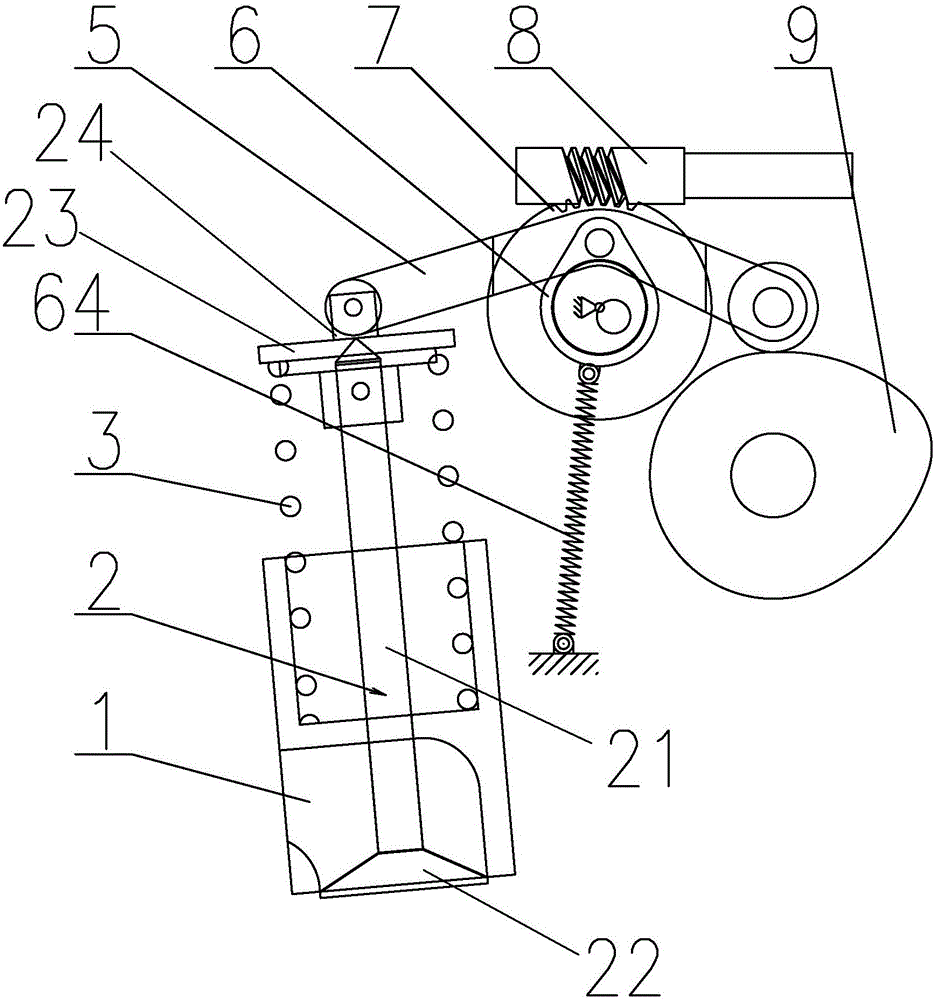 Stepless valve rocker mechanism with variable lift and corresponding valve device