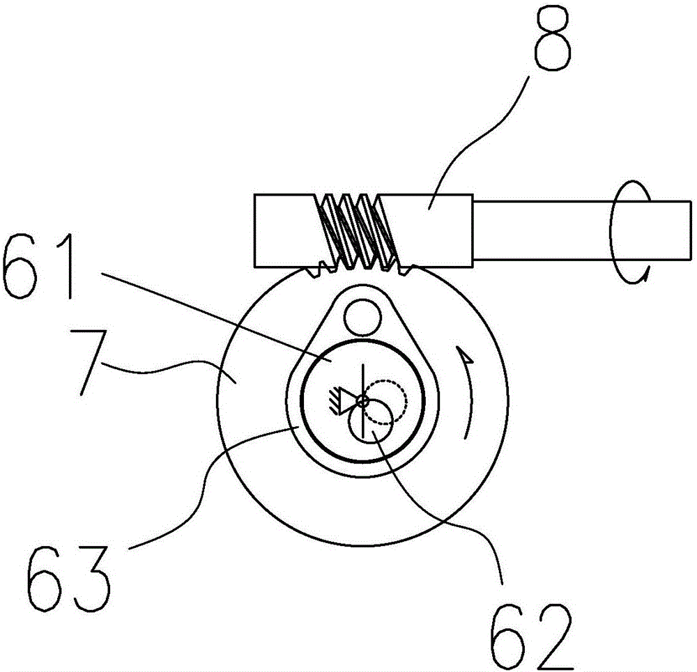 Stepless valve rocker mechanism with variable lift and corresponding valve device