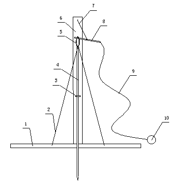 Grassland ejection deratization method and device thereof