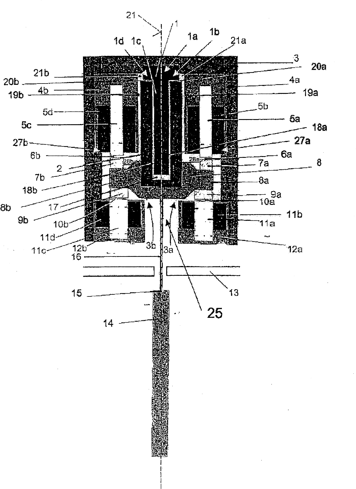 Process system and device for transporting substrates