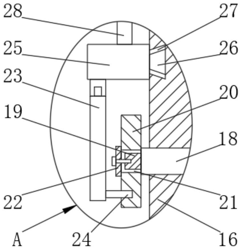 Chemical fiber material processing winding device