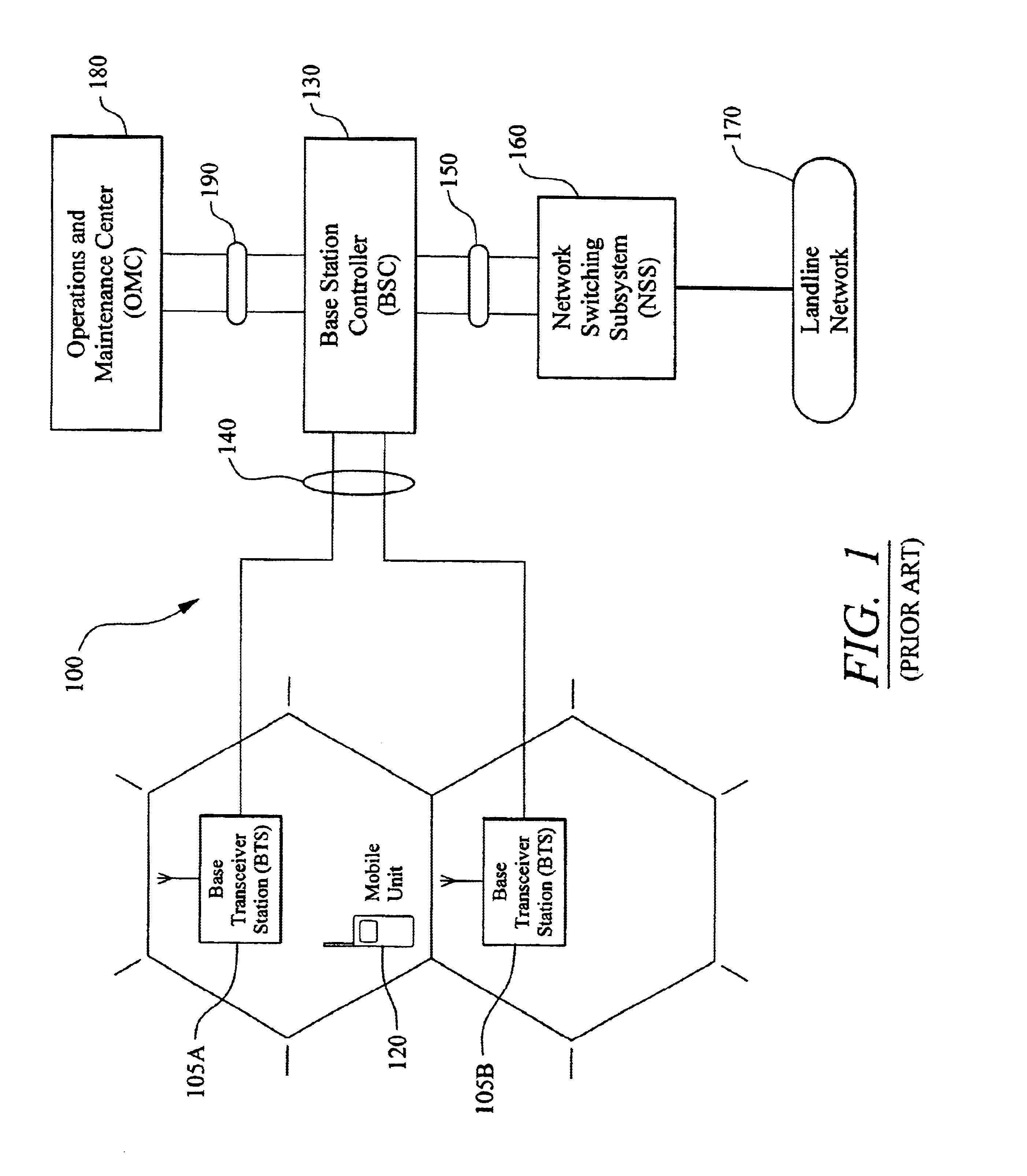 Method and apparatus employing wireless in-band signaling for downlink transmission of commands and uplink transmission of status for a wireless system repeater
