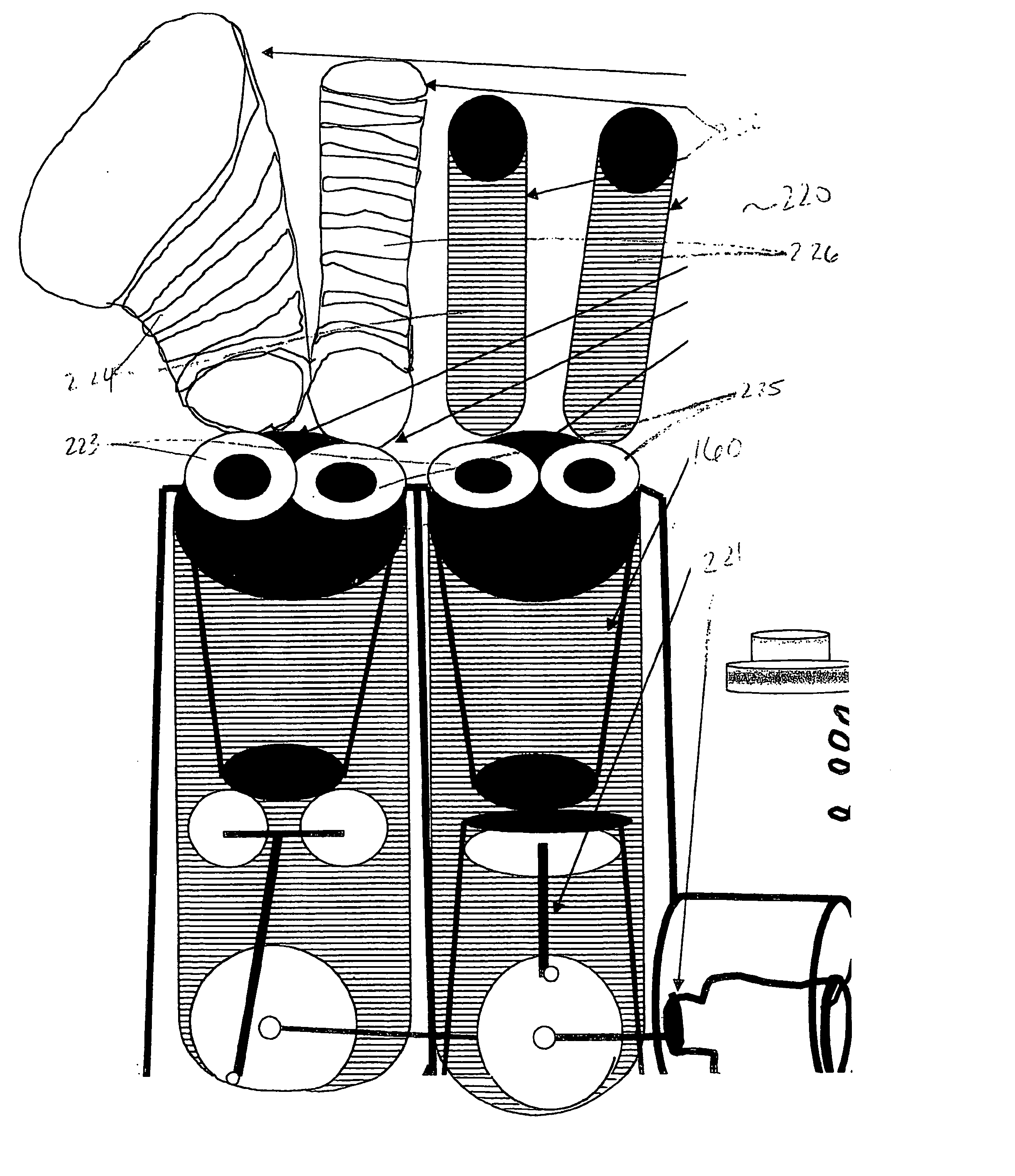 Artificial vessel scaffold and artifical organs therefrom