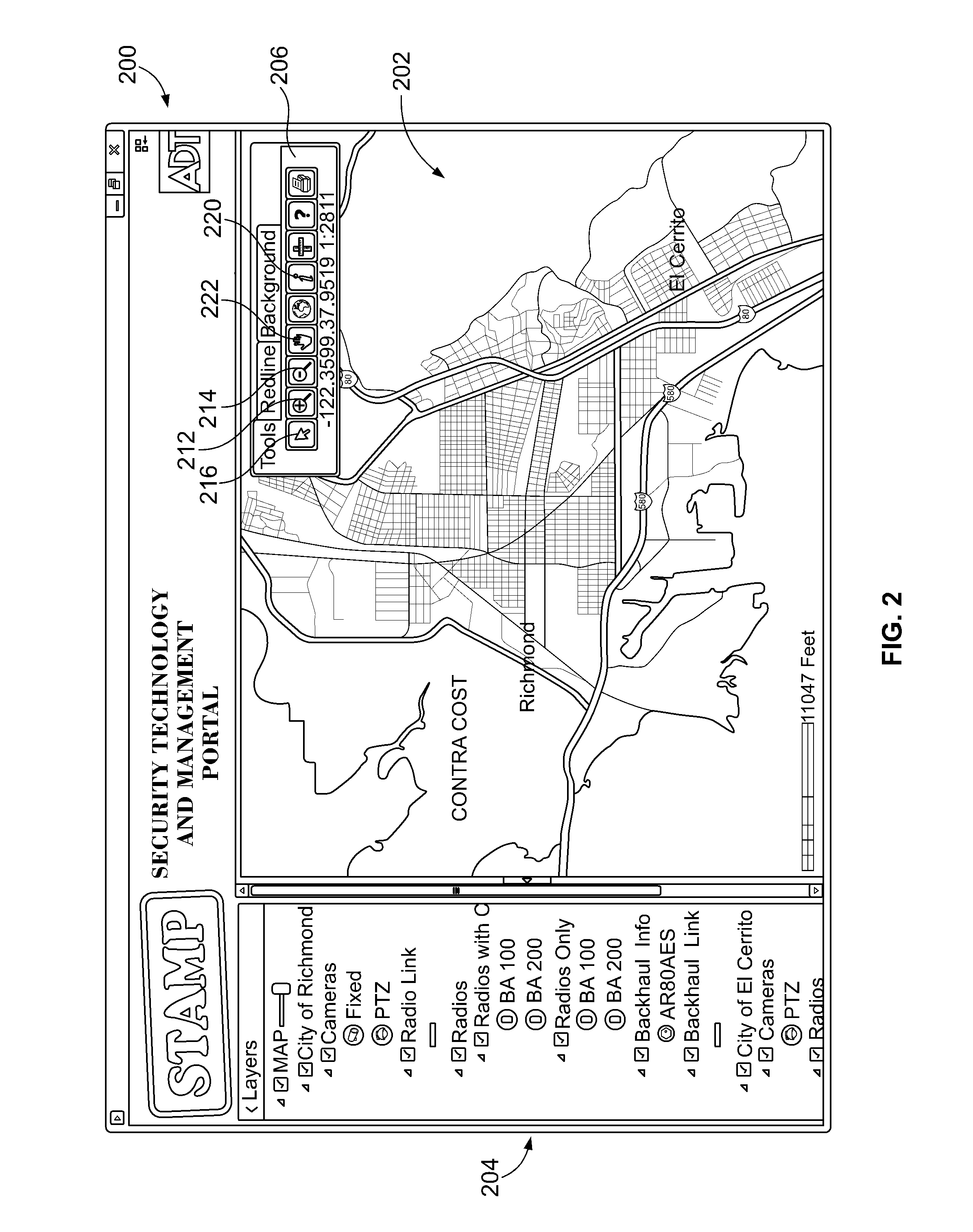 Method and database to provide a security technology and management portal