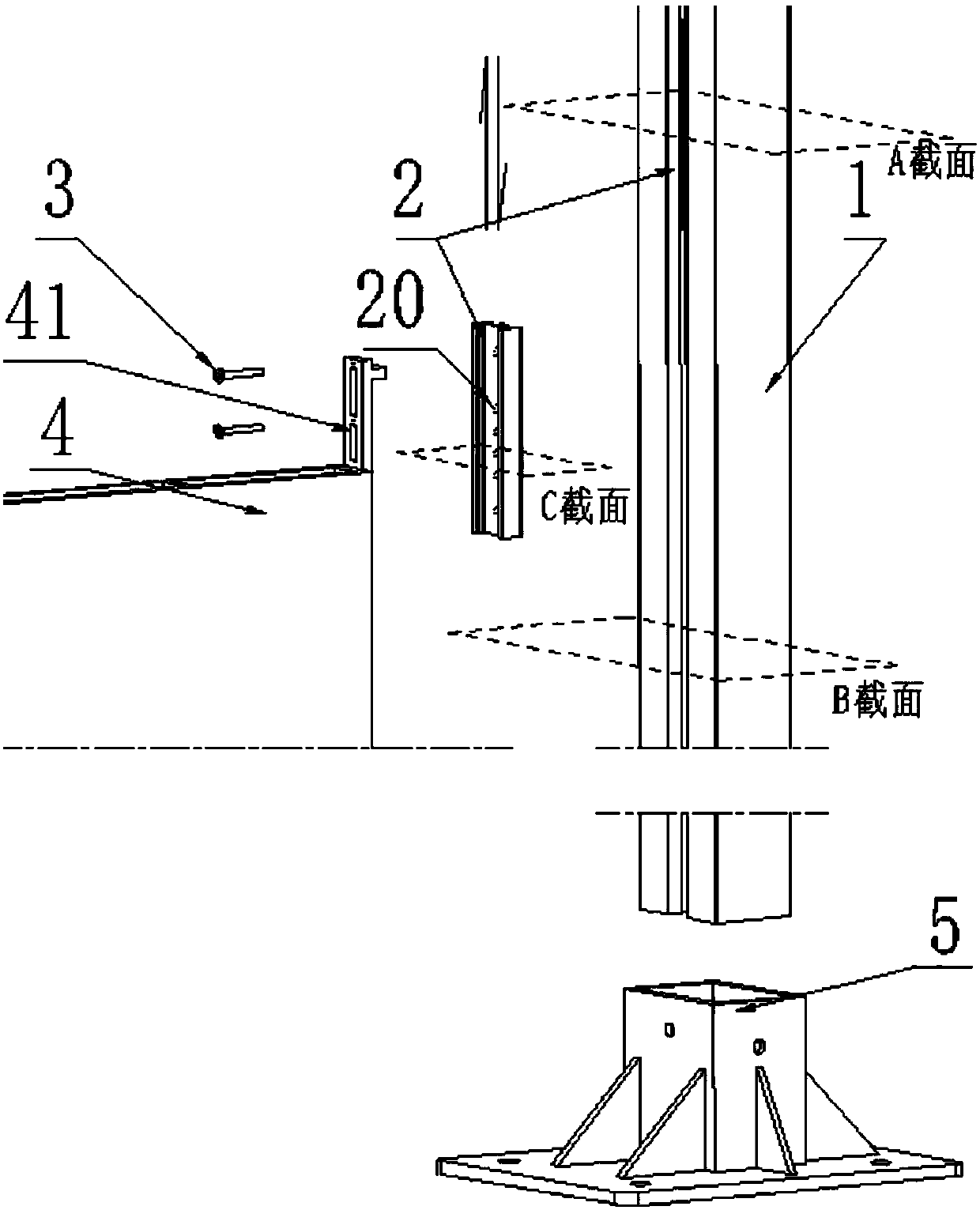 Mounting rod and manufacturing method thereof