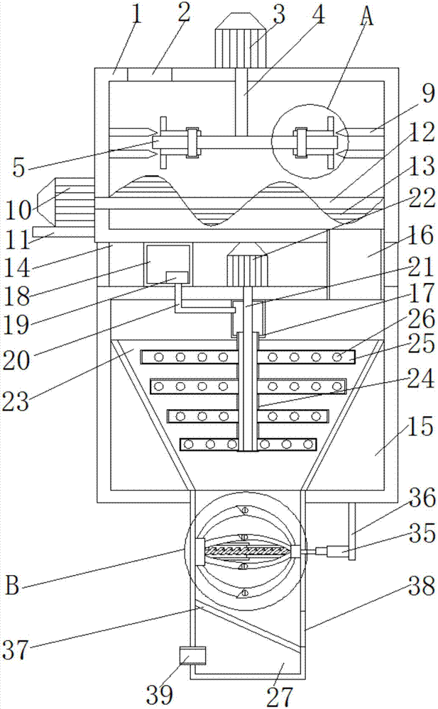 Garbage disposal device with deodorization function