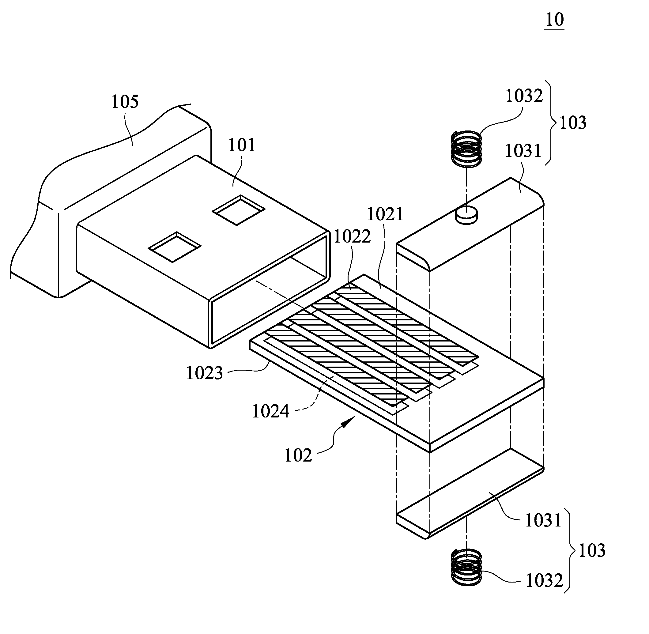 Universal serial bus connector