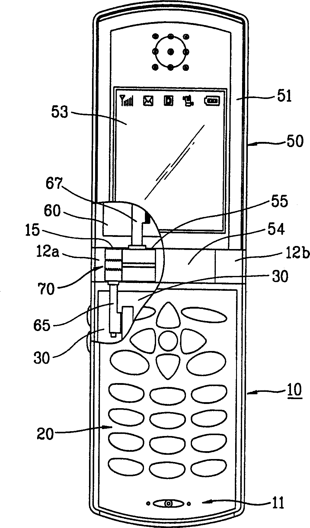 FPCB connection mechanism