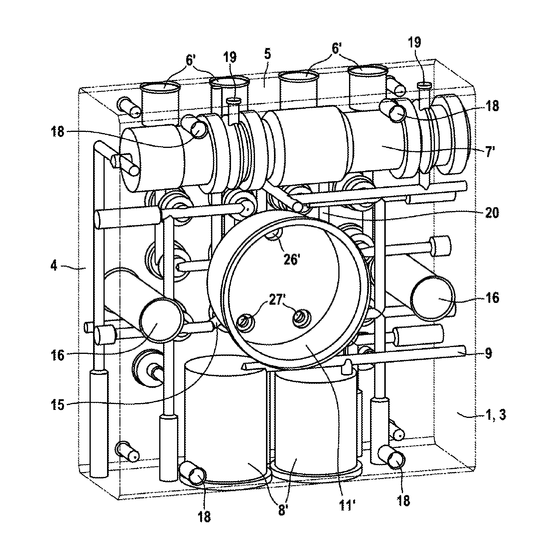 Hydraulic Block for a Hydraulic Power Unit of a Hydraulic Vehicle Brake System
