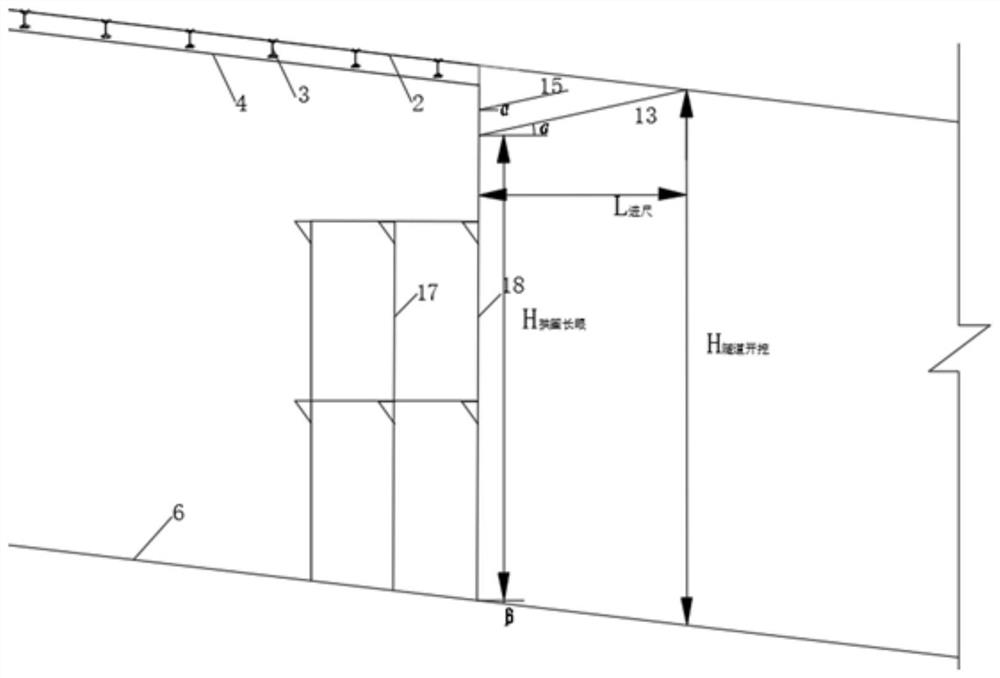 A construction method for reducing blasthole control over and under-excavation in an inclined flat-curve tunnel