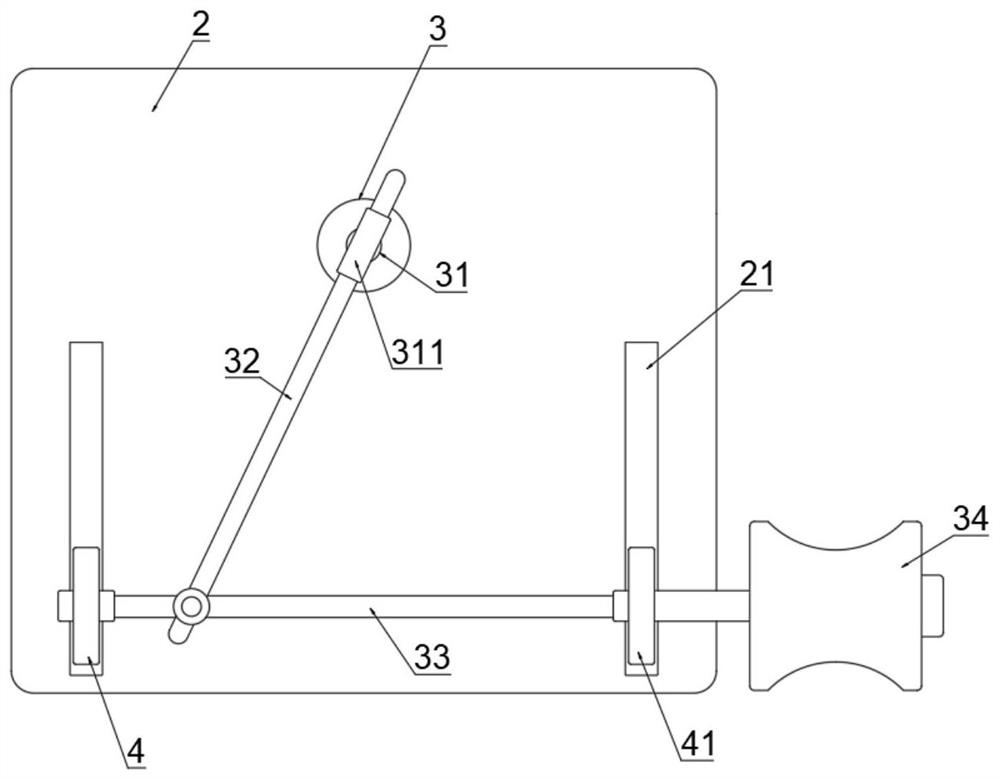 High-precision screw drive fixed-point passive mapping follow-up tracking focusing system and method