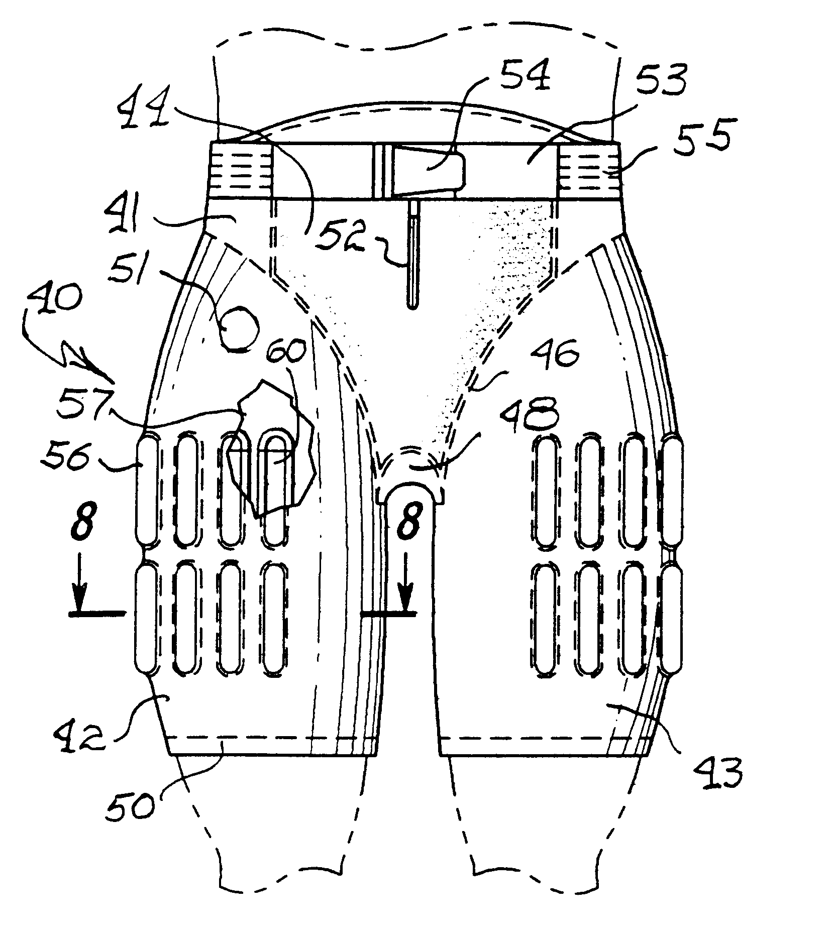 Weighted accessory for garments