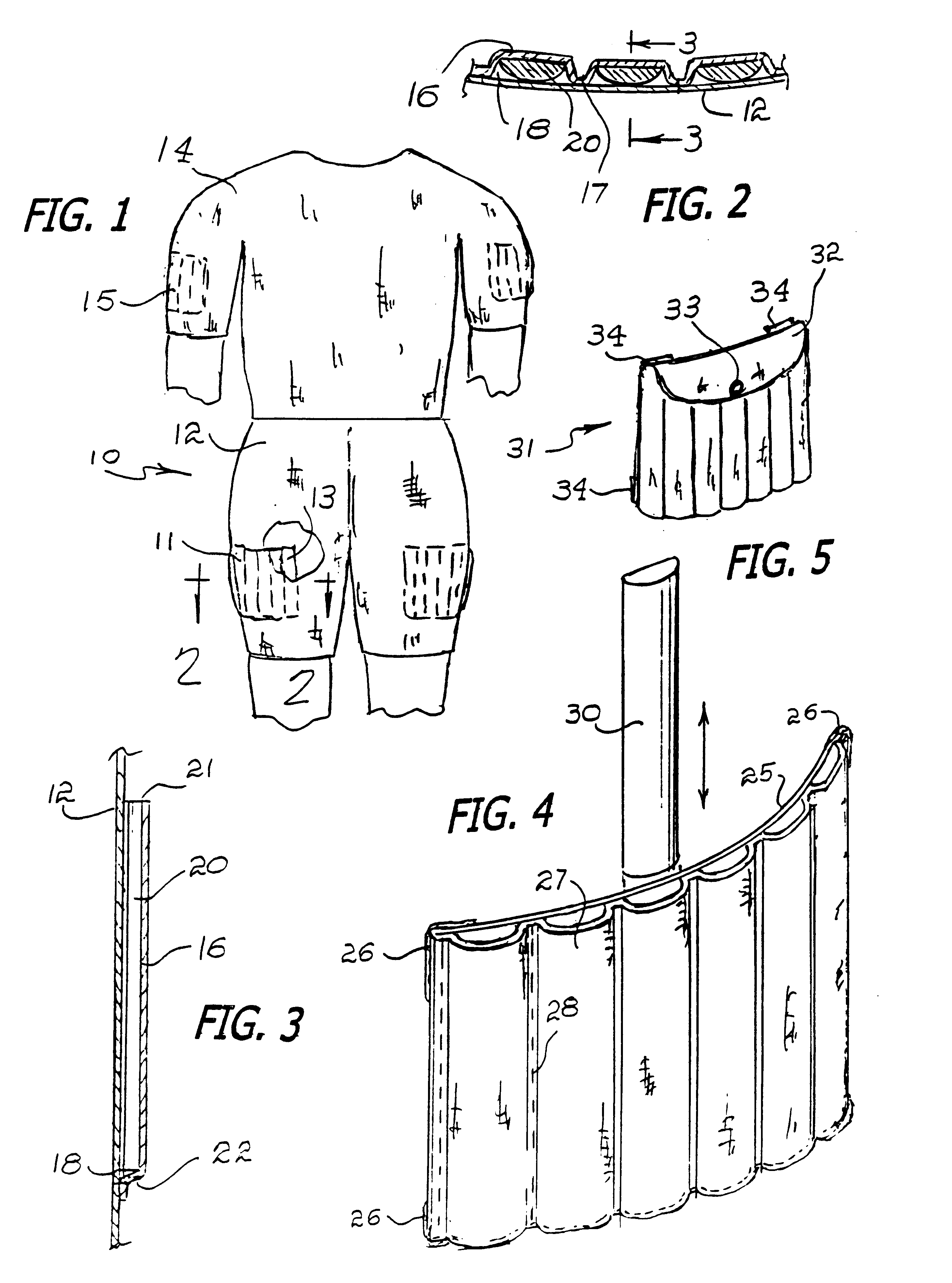 Weighted accessory for garments