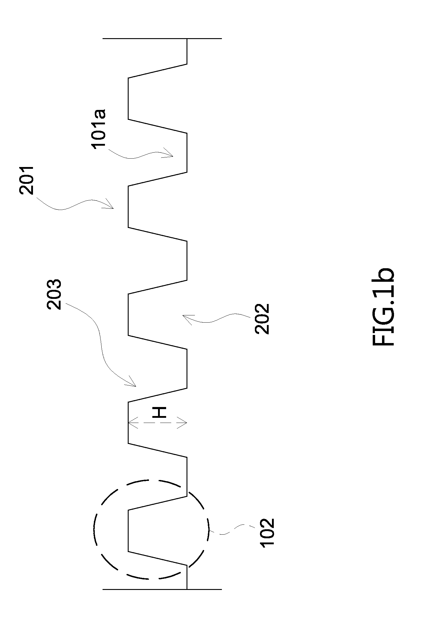 Light-emitting device having patterned substrate and method of manufacturing thereof
