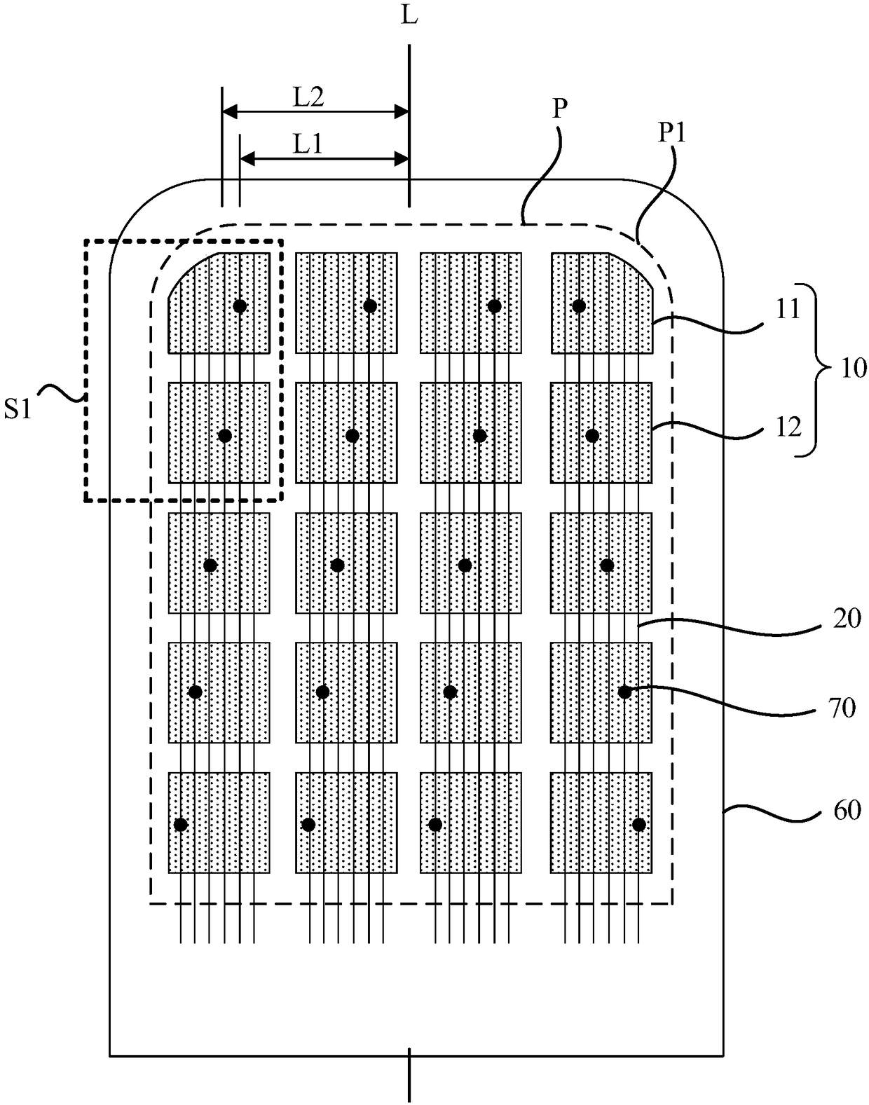 Touch display panel and display device