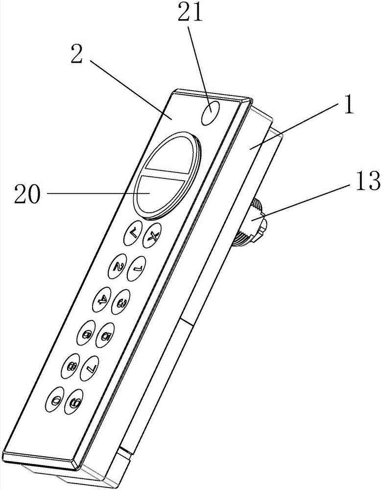 Electronic coded lock