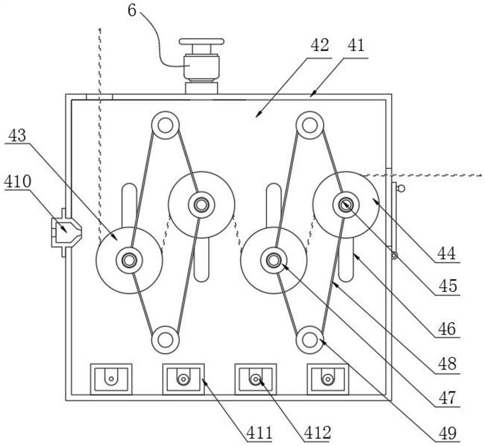 Production system of ultra-low shrinkage bright FDY and operation method thereof