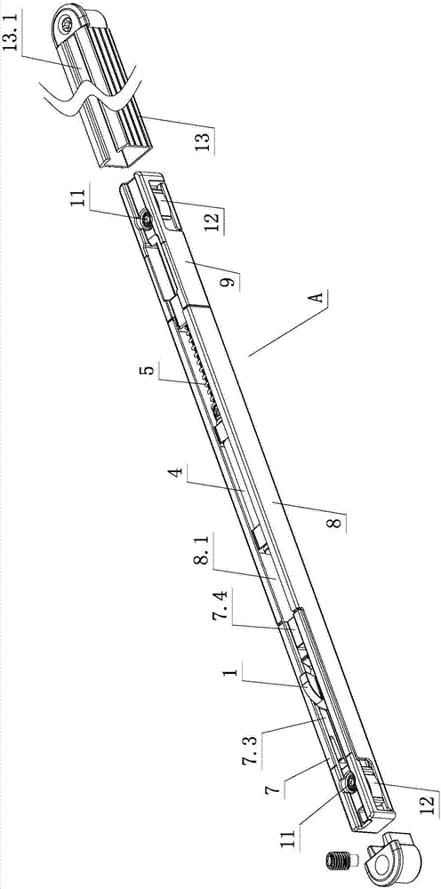 A damping buffer structure