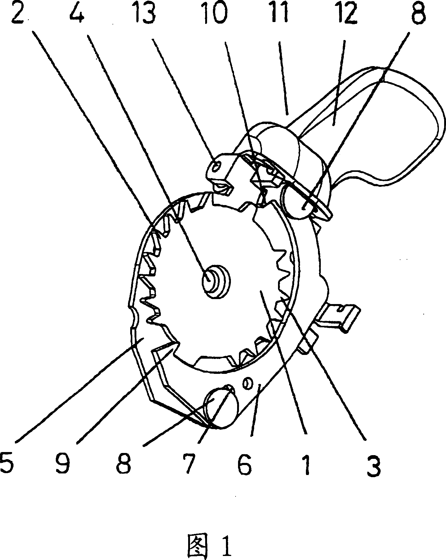 Release mechanism for trigger gearshift