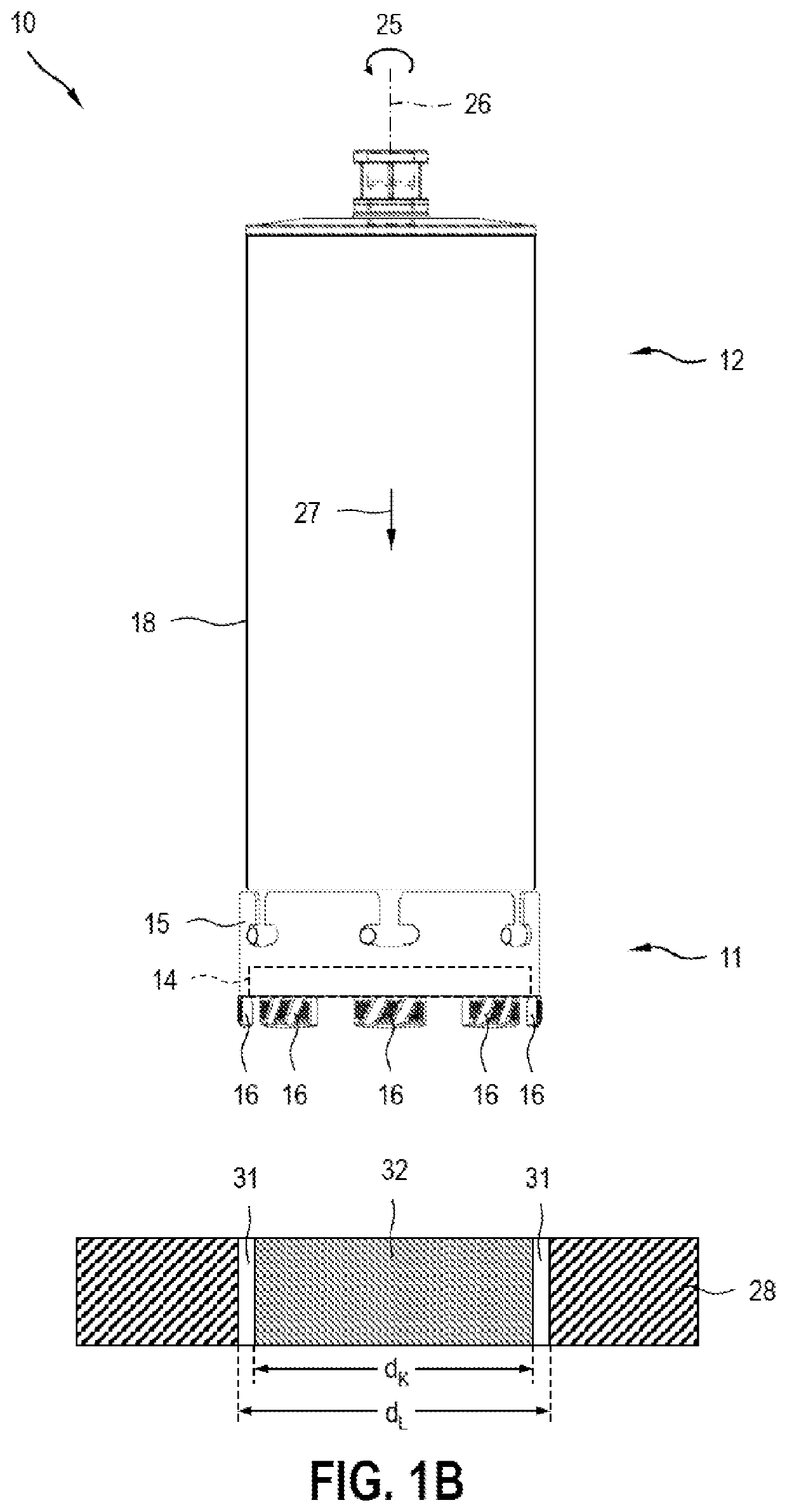 Cutting section for a drill bit