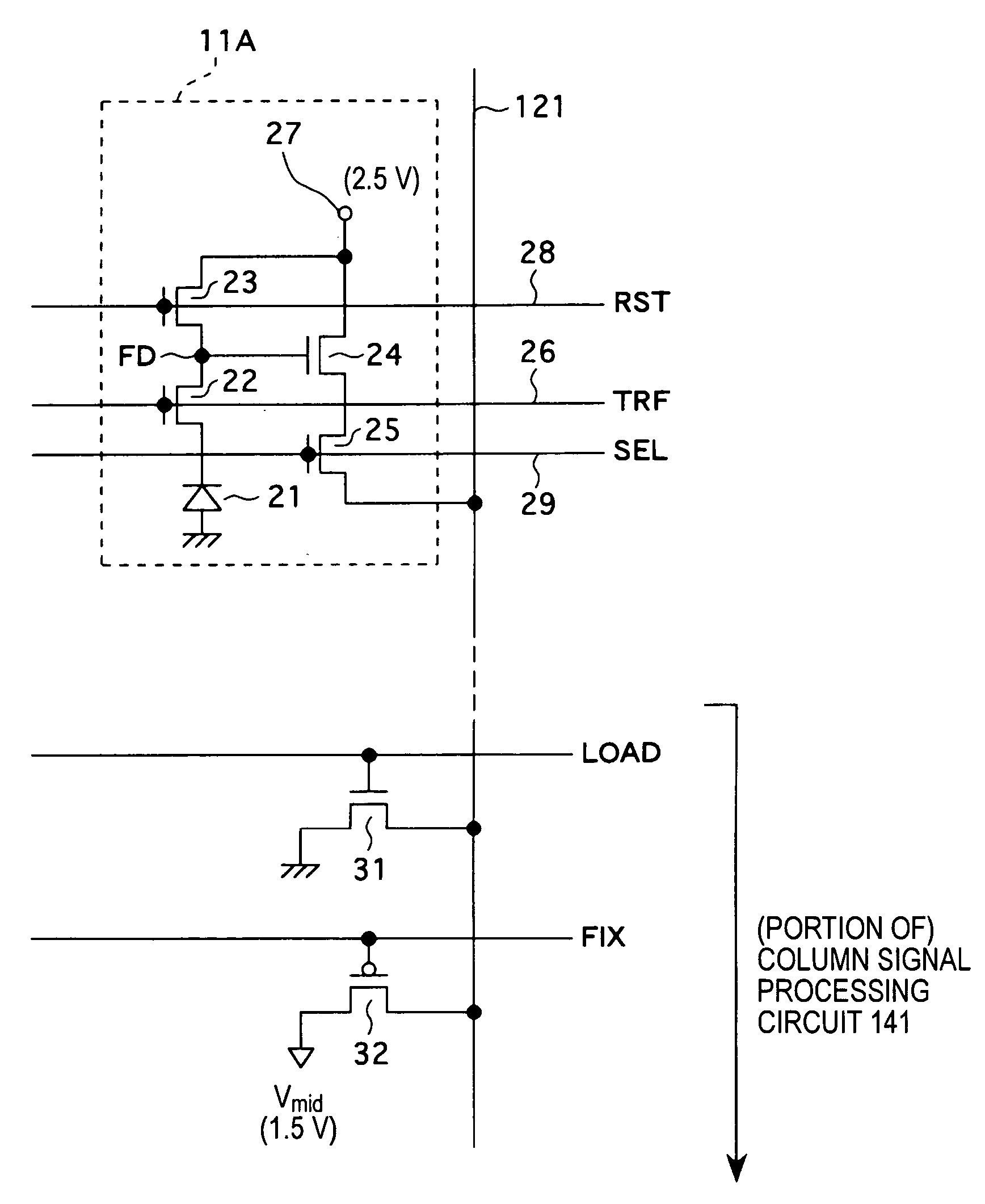 Solid-state imaging device and driving method therefor