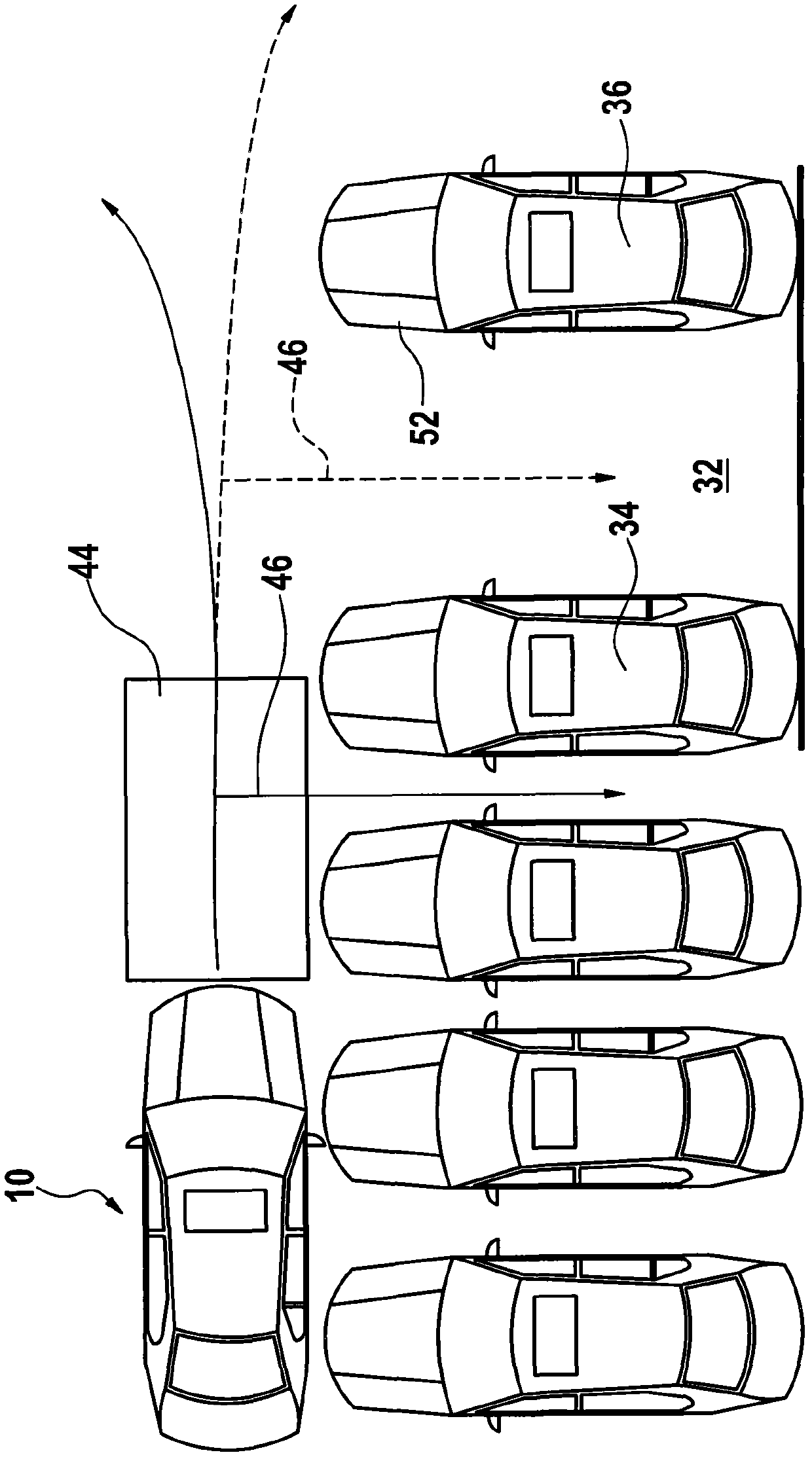 Object detection and motion evaluation method for identifying parking space