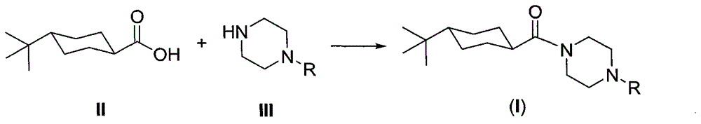 Trans-cyclohexane amide compound and preparation method and medicinal application thereof