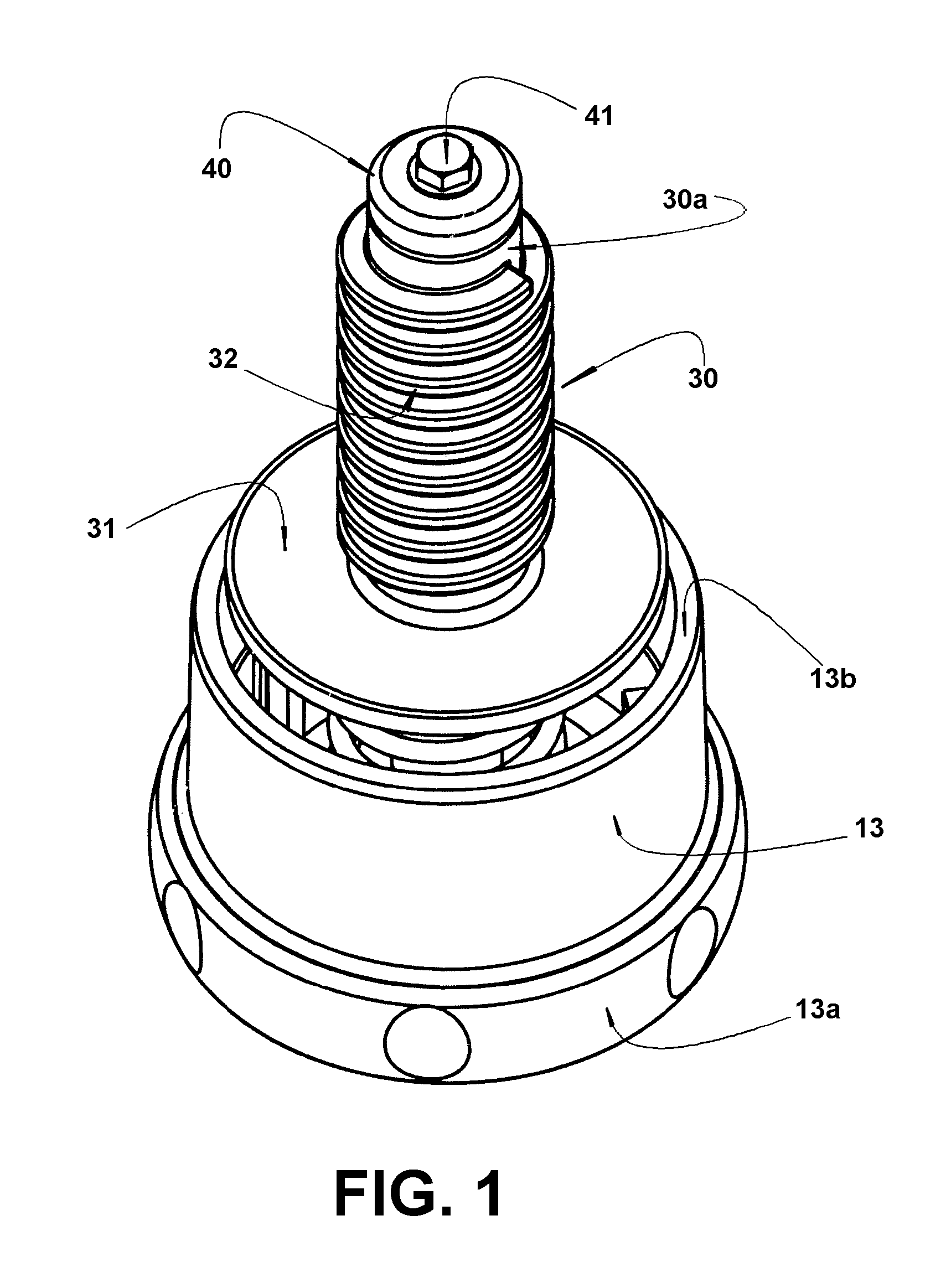 Self-leveling foot for an appliance