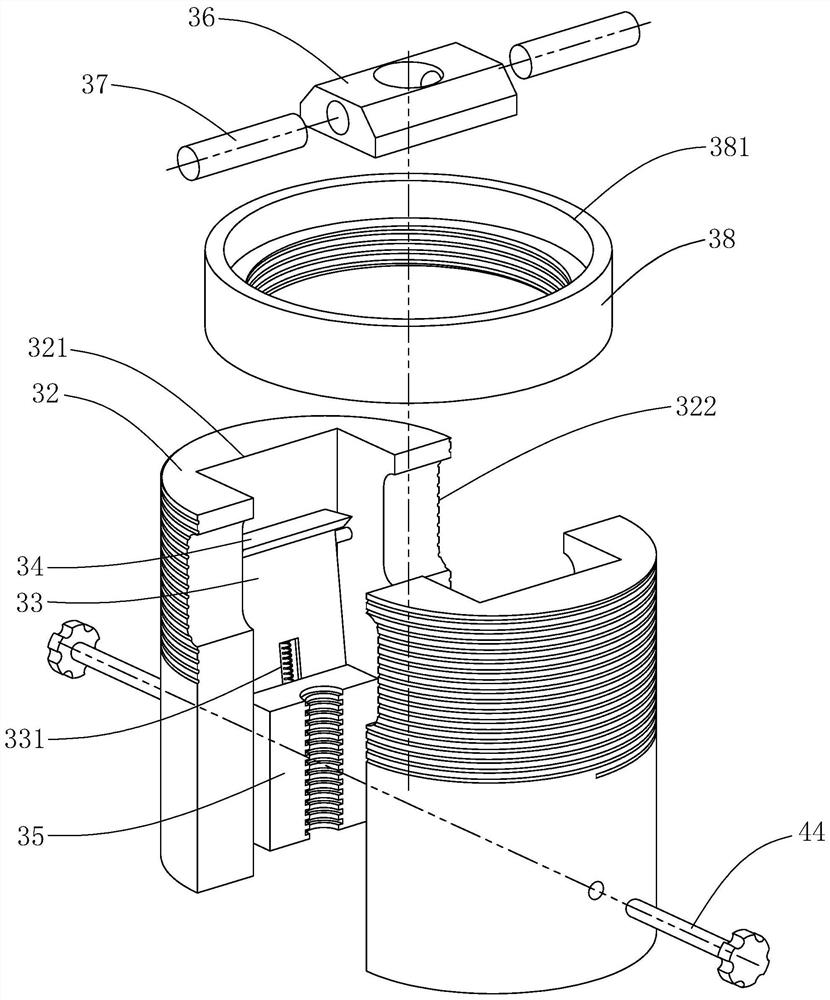A bolt pulling experiment device and detection method thereof