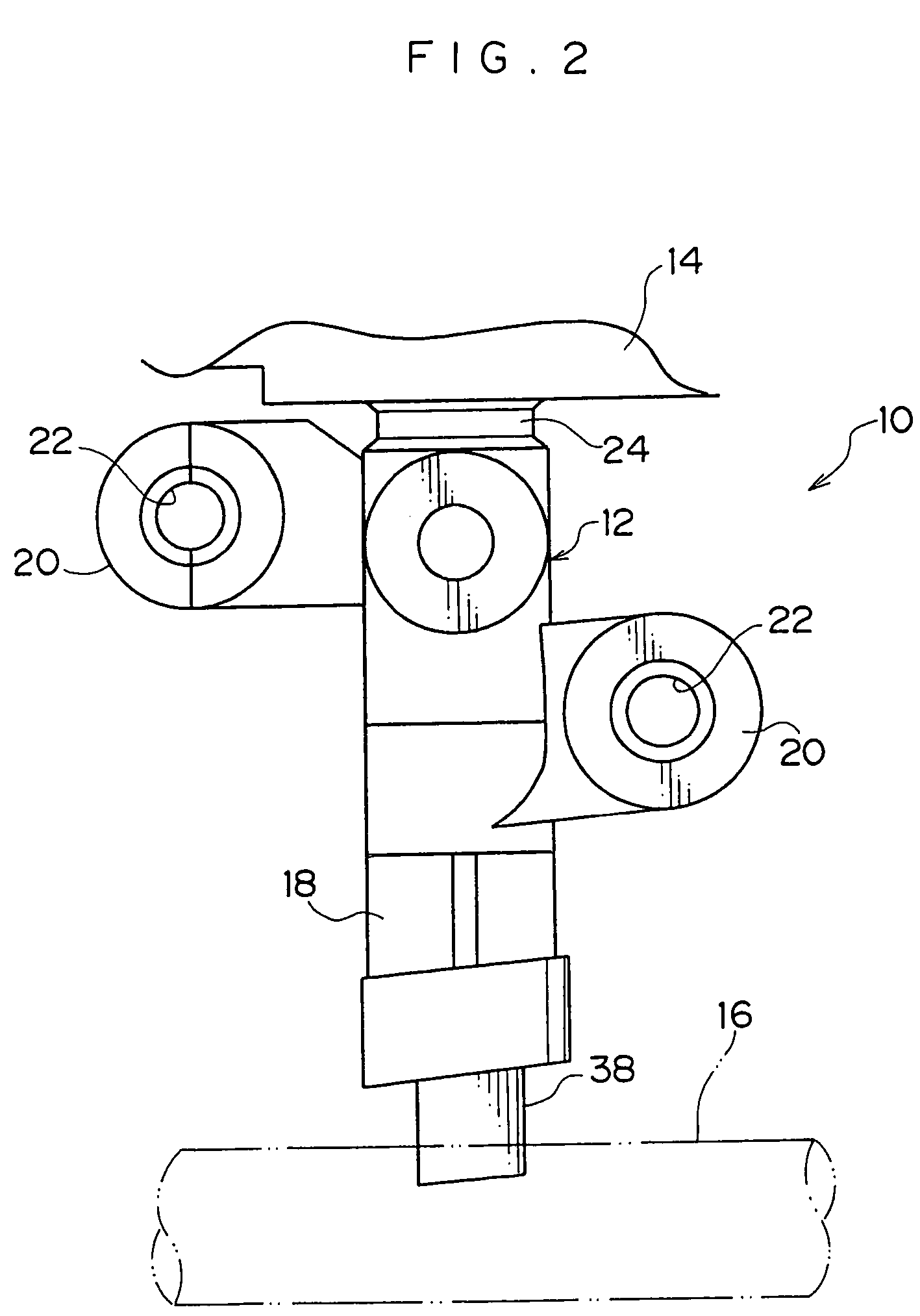 Electrically-driven steering lock device