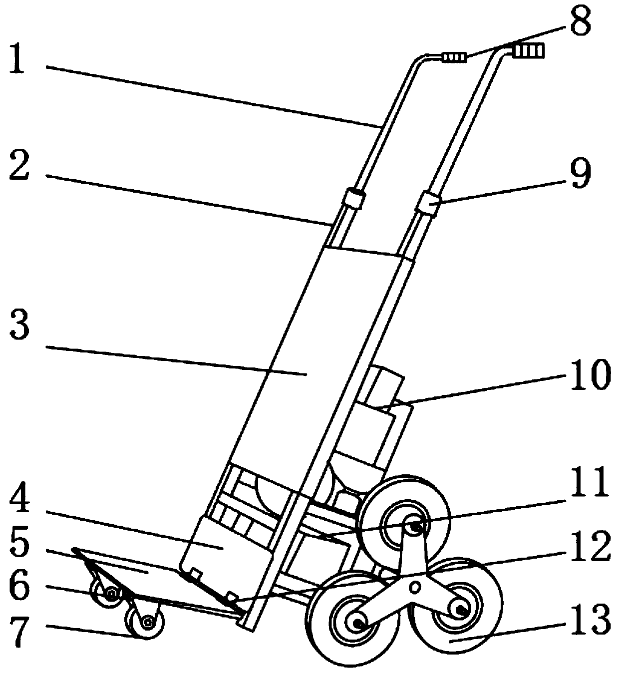 Auxiliary carrying device for office supplies