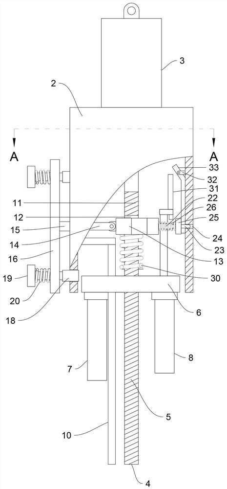 Hydrogeological exploration underground water level observation device