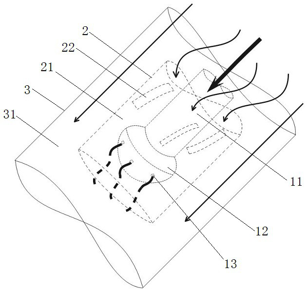 Compressed air assisted airless pressure spraying premixing granulation equipment and binding material spraying system