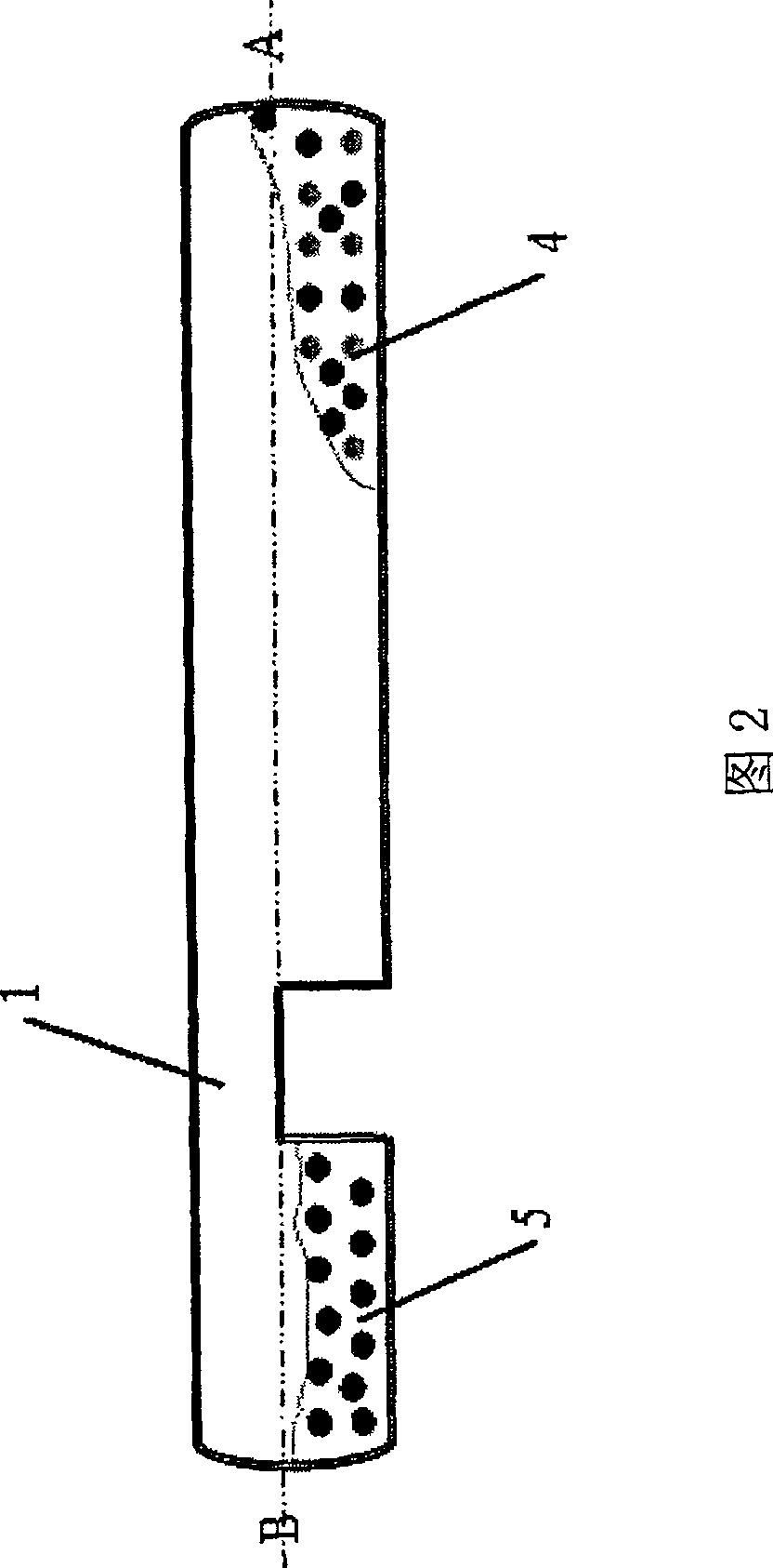 Method and equipment for synthesizing polycrystal of phosphor, germanium and zinc