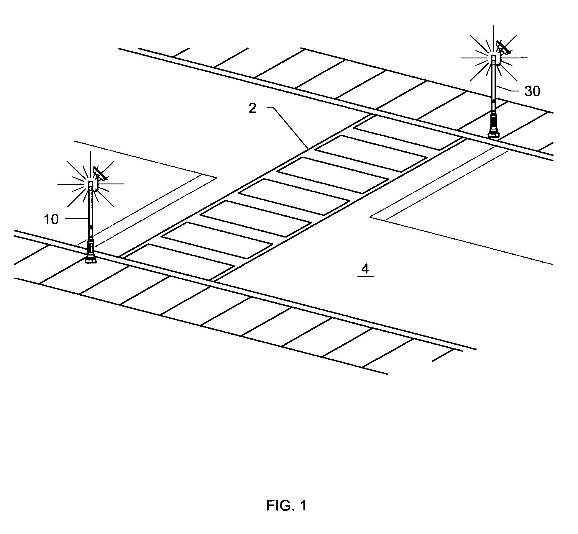 Pedestrian crossing signal system