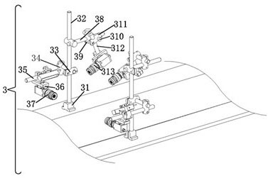 Traffic road energy-saving intelligent testing device based on big data