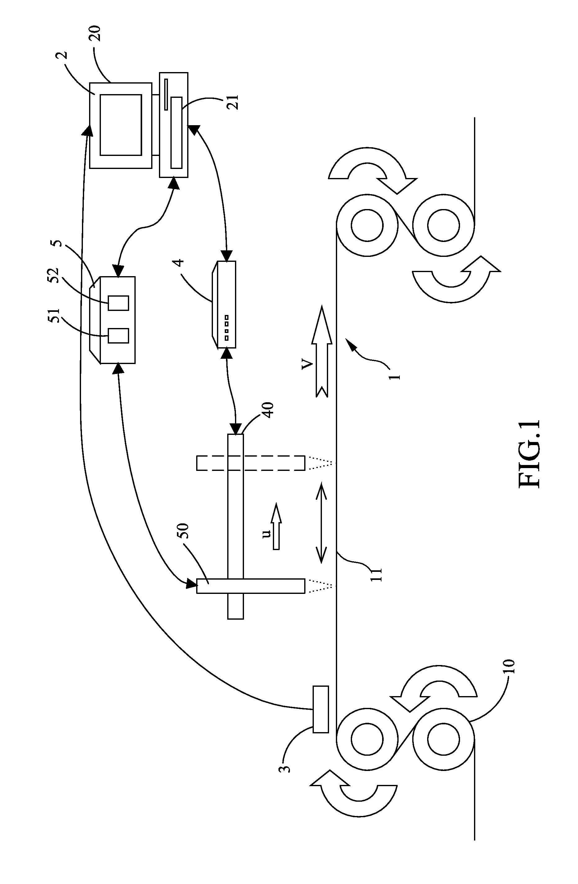 Measuring method for topography of moving specimen and a measuring apparatus thereof