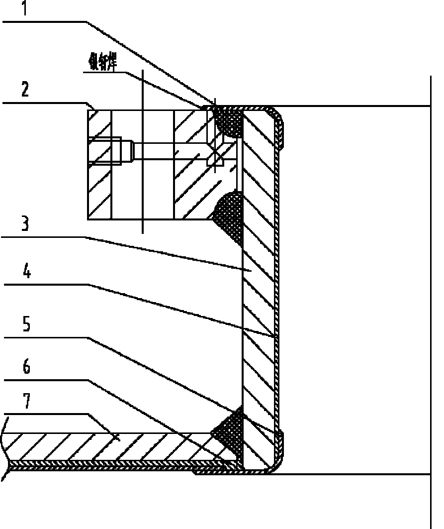 Manufacturing method for tantalum composite board equipment