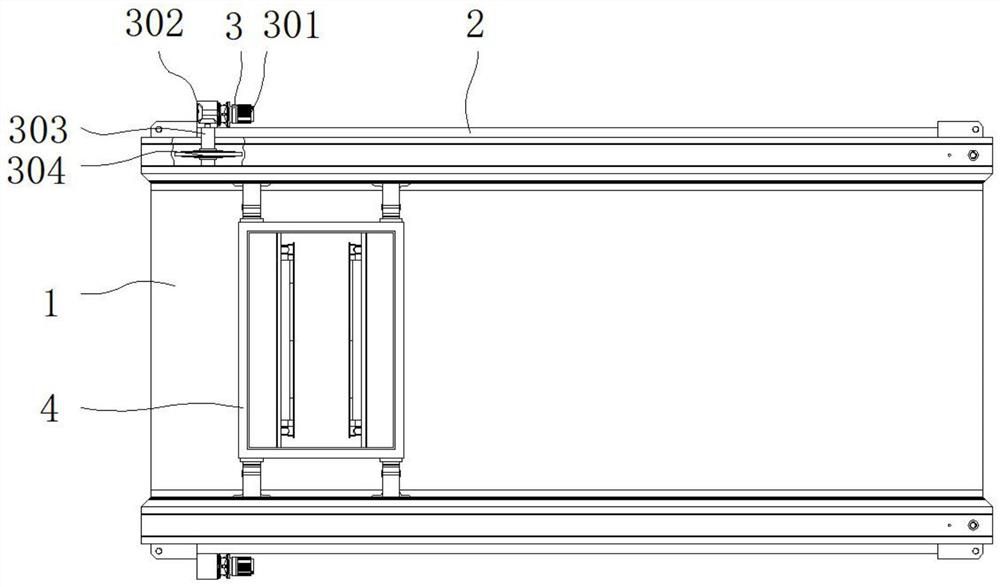 Transmission device convenient to adjust for intelligent robot of prefabricated assembly factory