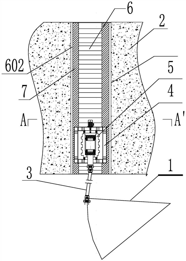 Stepless locking device for gate