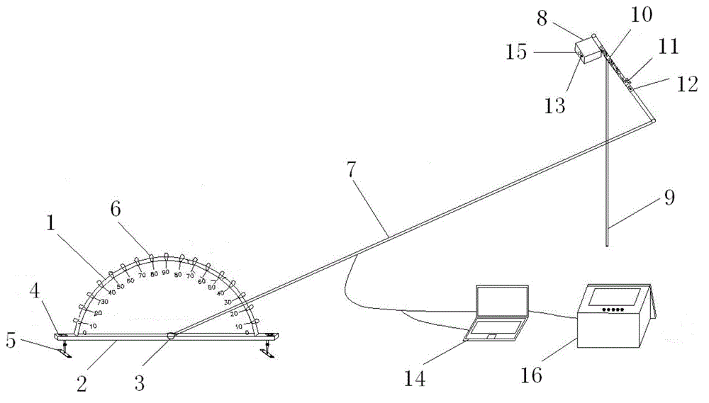A simple surface two-way reflectivity measurement bracket and measurement method