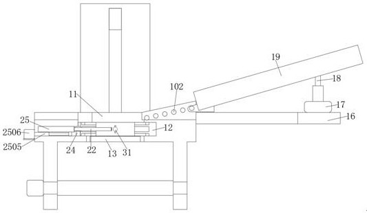 Vertical machining numerical control machine tool convenient to load and unload