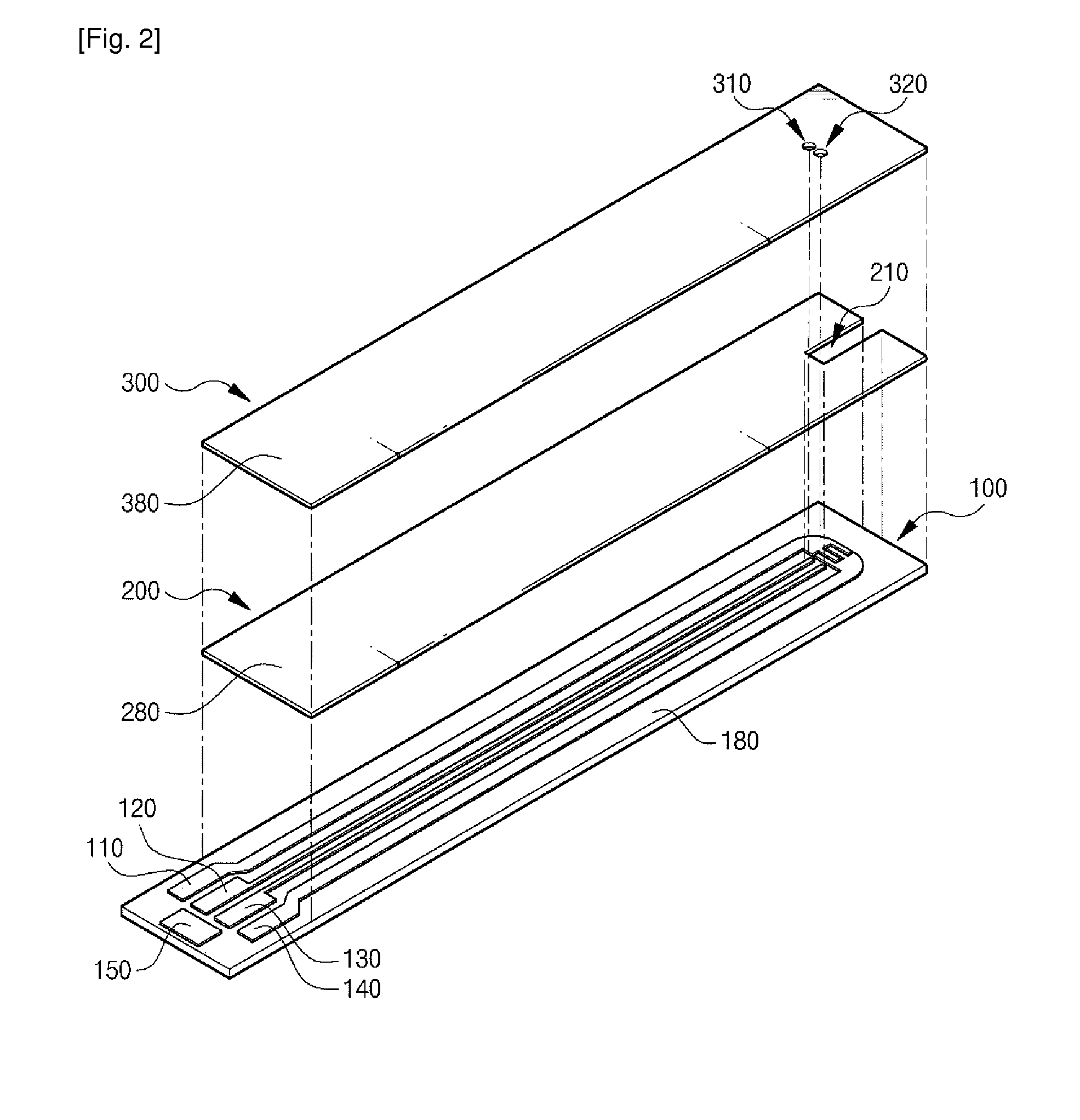 Electrochemical Biosensor Structure and Measuring Method Using the Same