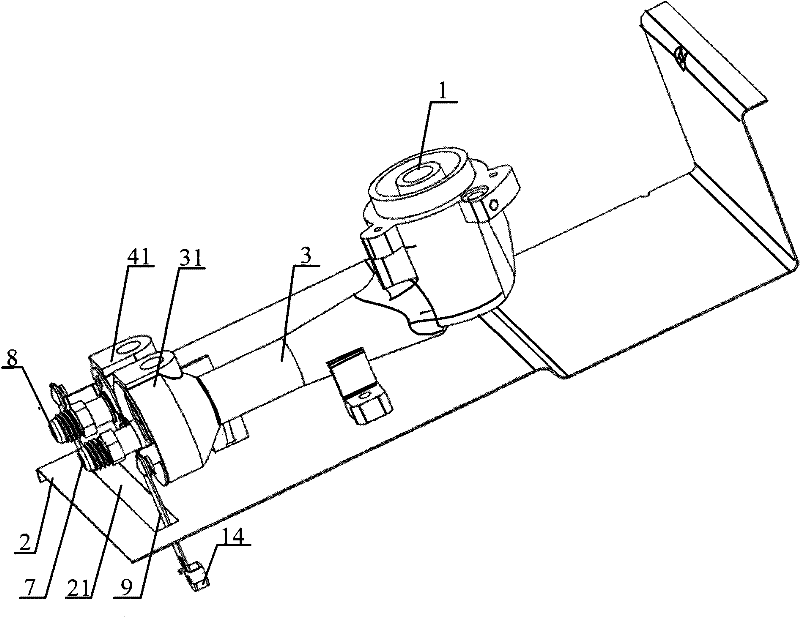 Gas-stove and ejecting system thereof
