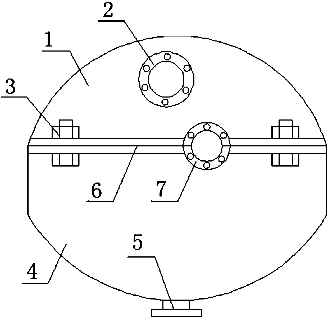 Aluminum alloy gearbox structure for high-speed railway