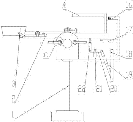 Automatic quantitative weighing device and quantitative weighing method for molten metal