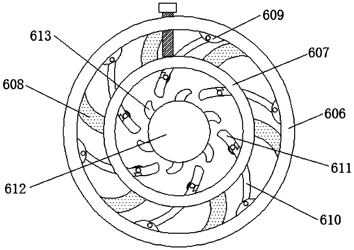 A kind of conveying device for block ball-shaped blocking stone