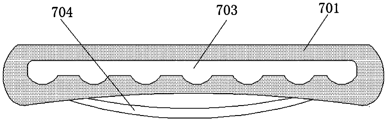 A kind of conveying device for block ball-shaped blocking stone