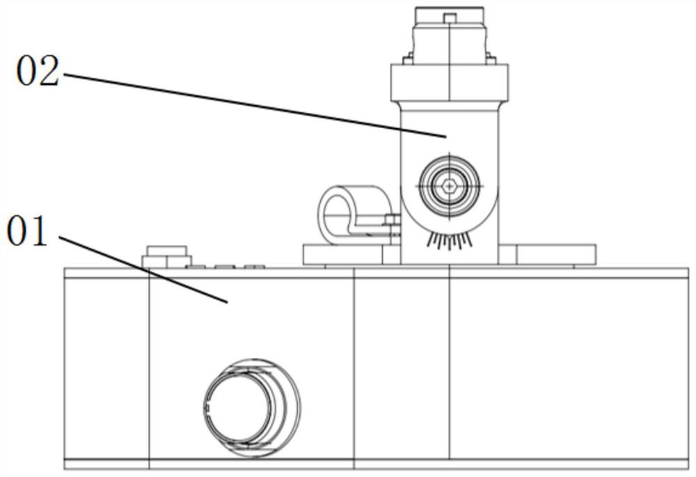 A compact radar antenna turntable