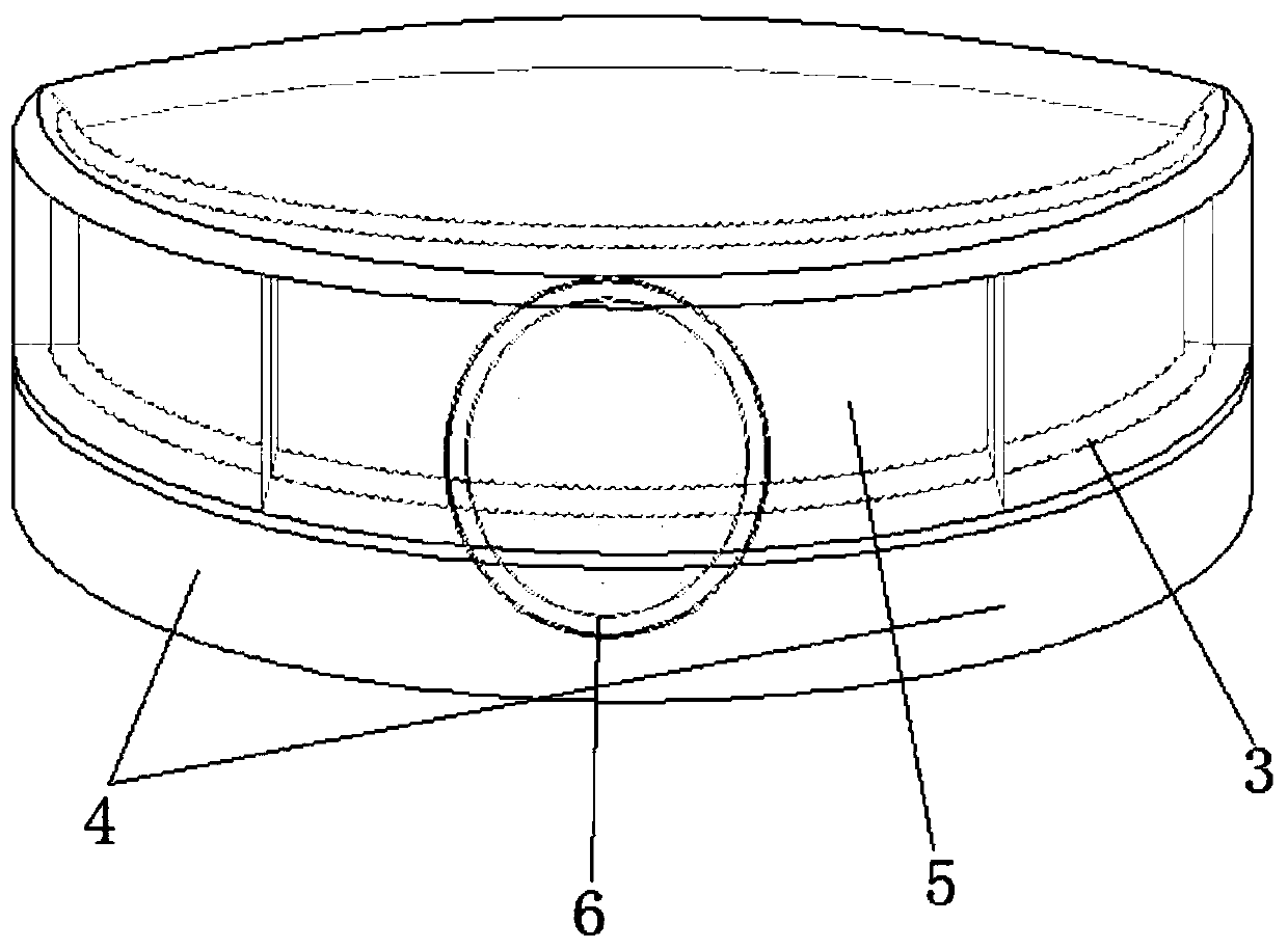 A fistula waterproof device and waterproof method for bathing patients with laryngeal cancer